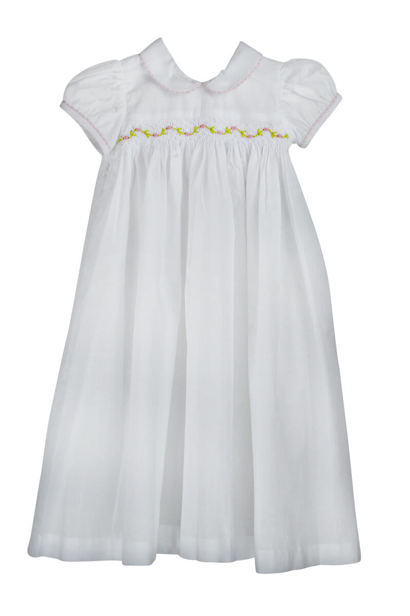 Lullaby Set 1956 Daygown, Blessings White, Pink Batiste main image 0