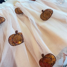 Load image into Gallery viewer, Pumpkin Sequin Scallop Tutu Skirt