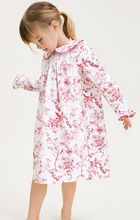 Load image into Gallery viewer, Girl's Eloise Nightgown - Red Toile