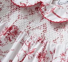 Load image into Gallery viewer, Girl's Eloise Nightgown - Red Toile