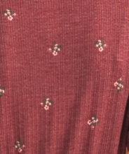 Load image into Gallery viewer, Tween Kids Girls Burgandy Knit Long Sleeve Dress