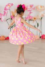 Load image into Gallery viewer, Tank Twirl Dress - Pink Lemonade