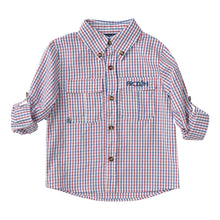 Load image into Gallery viewer, Founders Fishing Shirt - Americana Plaid