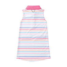 Load image into Gallery viewer, Pro Performance Polo Dress - Sunkissed Stripe