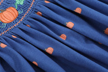 Load image into Gallery viewer, Blue Pumpkin Smocked Playsuit
