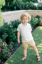 Load image into Gallery viewer, Yellow Stripe Polo
