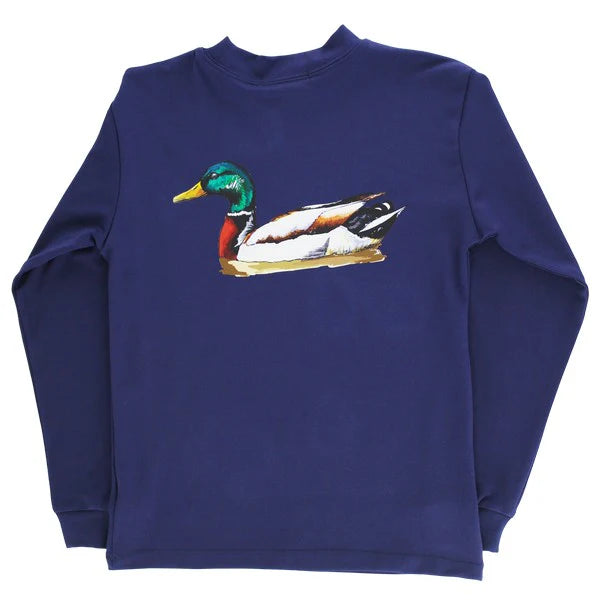 Long Sleeve Performance Tee - Wood Duck