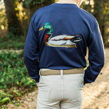 Load image into Gallery viewer, Long Sleeve Performance Tee - Wood Duck
