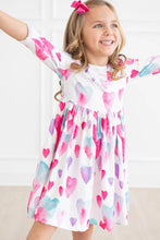 Load image into Gallery viewer, 3/4 Sleeve Pocket Twirl Dress - Light Hearted
