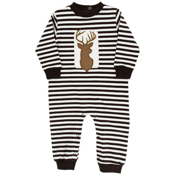 Trophy Buck Knit Romper