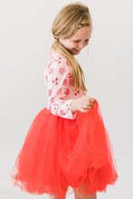 Load image into Gallery viewer, L/S Tutu Dress - Pink Peppermint
