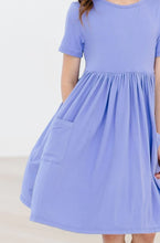 Load image into Gallery viewer, Pocket Twirl Dress - Periwinkle
