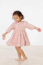 Load image into Gallery viewer, Velvet Sequin Dress - Rose Gold
