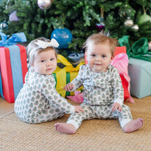 Load image into Gallery viewer, Parker Zipper Pajama - Under the Christmas Tree
