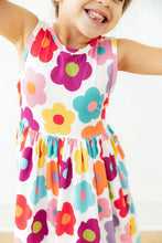 Load image into Gallery viewer, Tank Twirl Dress - Cheerful Blooms
