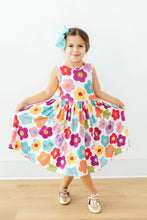 Load image into Gallery viewer, Tank Twirl Dress - Cheerful Blooms
