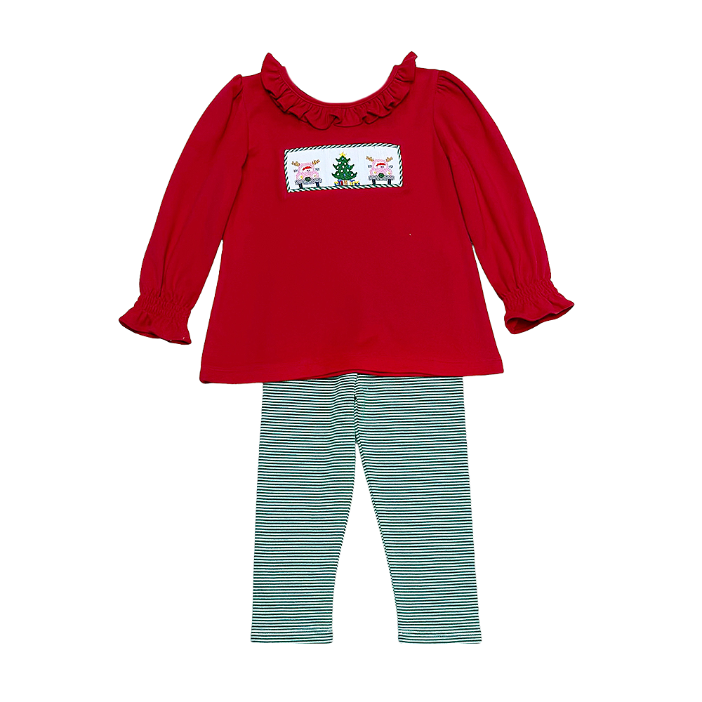 Christmas Friends Birdie Legging Set