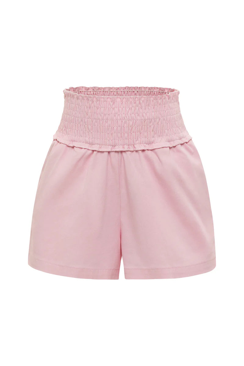 Chloe Twill Shorts - Light Pink