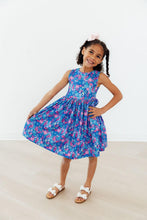 Load image into Gallery viewer, Tank Twirl Dress - Dreaming Daisies
