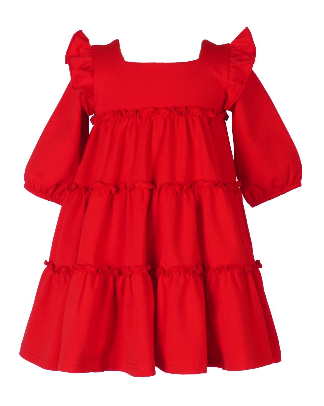 Ariel Dress - Red Knit