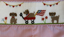 Load image into Gallery viewer, Smocked Patriotic Dress
