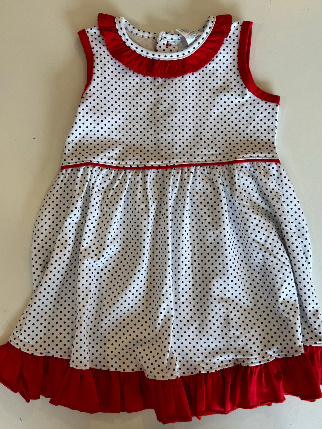 Red/White Stripe Dress
