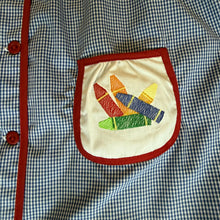 Load image into Gallery viewer, Back to School - Open front dress with pocket
