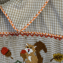 Load image into Gallery viewer, Noah Boy Smocked Bubble with Squirrels
