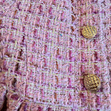Load image into Gallery viewer, Claire  -  Tweed Dress with buttons
