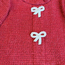 Load image into Gallery viewer, Catherine - Red Tweed Dress
