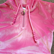 Load image into Gallery viewer, Velvet Velour Skirt  and Jacket Set- Pink
