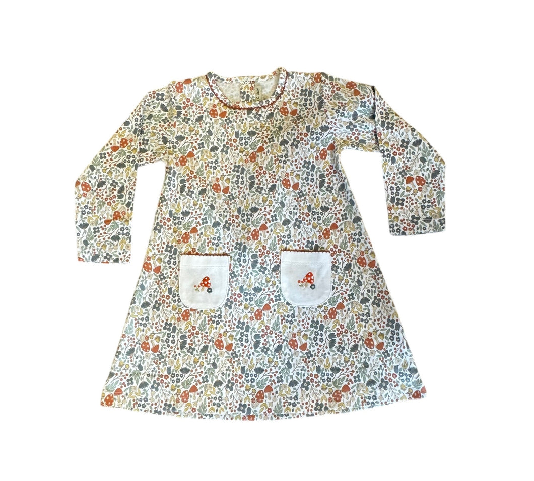 Fall Flowers Pima Dress