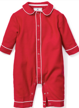 Load image into Gallery viewer, Red Flannel Cambridge Romper - Girl or Boy
