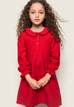 Load image into Gallery viewer, Red Flannel Victoria Nightgown
