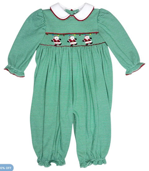 Marion Bubble - Santa Claus Christmas Green Knit