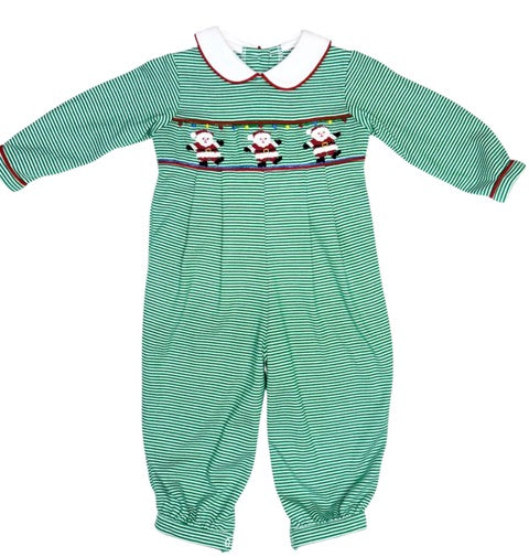 Brandon Bubble - Santa Claus Christmas Green Knit
