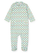 Load image into Gallery viewer, Preston Boy's Romper - Tree topper Stars
