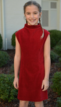 Load image into Gallery viewer, Jenny Dress - Red Velour
