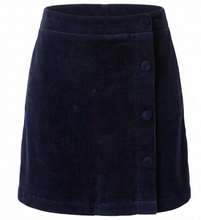 Load image into Gallery viewer, Reese Corduroy Skirt - Midnight Navy
