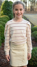 Load image into Gallery viewer, Reese Corduroy Skirt - Winter White
