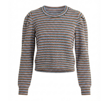 Load image into Gallery viewer, Peyton Top - Toffee/Glacier
