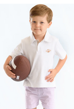 Load image into Gallery viewer, Porter Polo - Legacy White, Football
