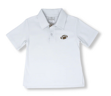 Load image into Gallery viewer, Porter Polo - Legacy White, Football
