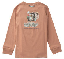 Load image into Gallery viewer, Boys Longsleeve Cotton Pocket T-Shirt - Mocha

