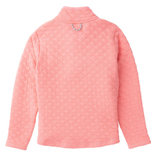 Load image into Gallery viewer, Girls Quilted Zip Pullover
