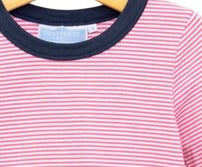 Load image into Gallery viewer, Reagan Pant Set- Pink Stripe/Navy
