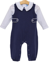 Load image into Gallery viewer, Elijah Jon Jon Set- Navy
