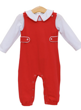 Load image into Gallery viewer, Elijah Jon Jon Set- Red
