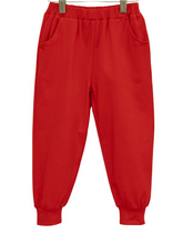 Load image into Gallery viewer, Joggers- Red / Boy or Girl
