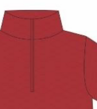 Load image into Gallery viewer, 1/4 Zip Quilted Pullover- Red
